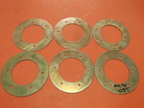 Race go kart vintage nos mcculloch blow proof head gasket x6  .035  russel mc91