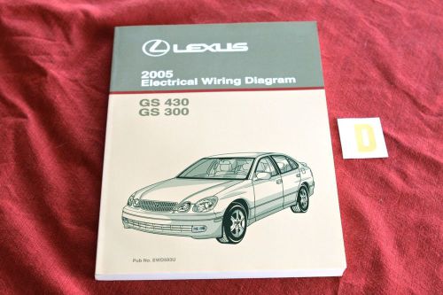 Sell 2005 Lexus GS430 GS300Electrical Wiring Diagram OEM Manual GS 430