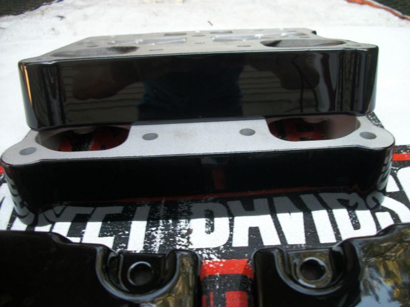 Sell Harley twin cam rocker boxesGLOSS BLACK POWDER COAT 99present in