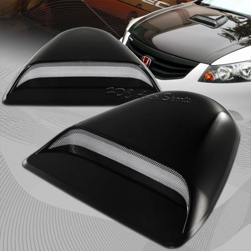 Sell Black Painted ABS Plastic Racing Air Flow Vent Turbo Hood Scoop