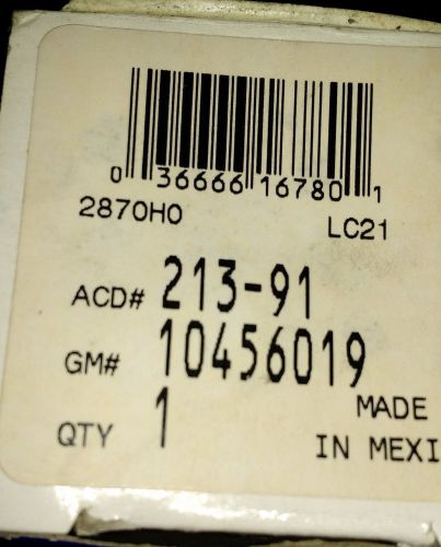 New acdelco oem ignition knock (detonation) sensor - knock sensor 10456019