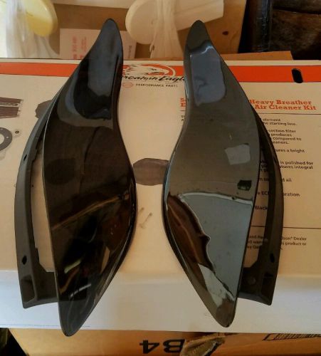 Harley-davidson batwing adjustable wind deflectors