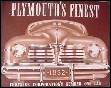 1942 plymouth deluxe brochure