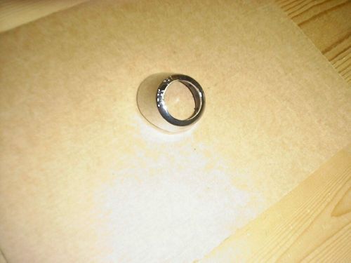 1957 chevy bel air chrome ignition bezel