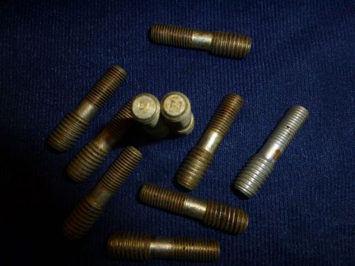 Step stud (possibily an-151168) 5/16-24, 3/8-16, - 1.68" length
