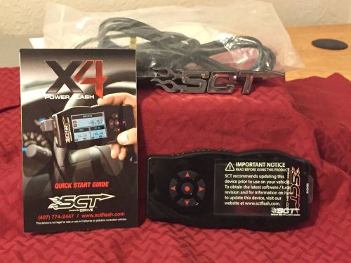 Sct x4 power flashtuner 7015 for ford cars and trucks gas/diesel