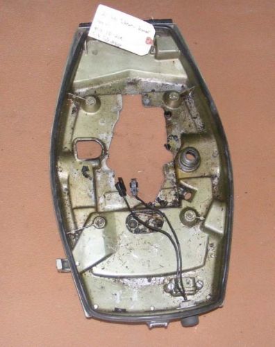 B3a179 1967 johnson outboard lower cowl from a 20 hp pn 0383902, 0308357