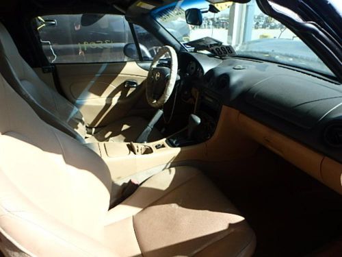 99 00 01 02 03 04 mazda mx-5 miata right passenger dash air bag black w/ cover