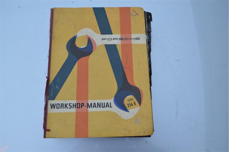 Porsche type 356 b 356b factory dealer workshop manual 1960 edition carrera 