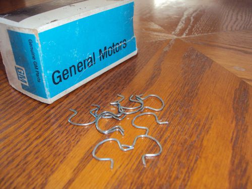 4 - nos gm window crank handle retainer clips buick chevy gmc pontiac oldsmobile