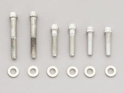 Edelbrock intake manifold bolts steel 12point washers for edl7105 ford fe bb 390