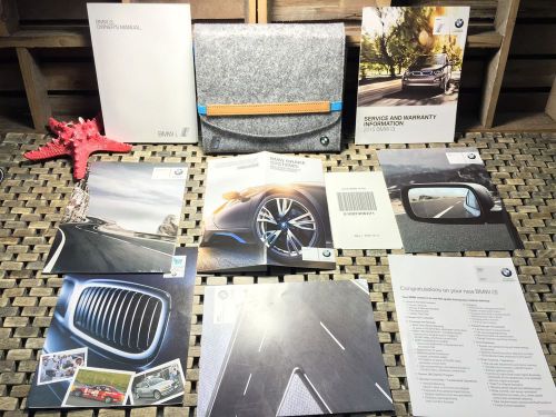 2015 2016 2014 bmw i3 owners manual "made from recycled material ((rare case))