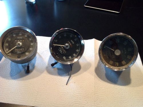 Austin healey sprite mg midget triumph speedometer lot