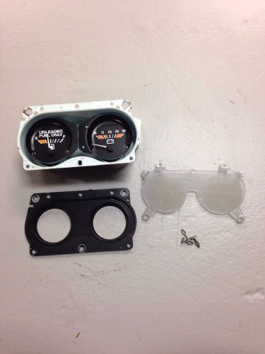 1980 1981 trans am fuel volts gauge cluster