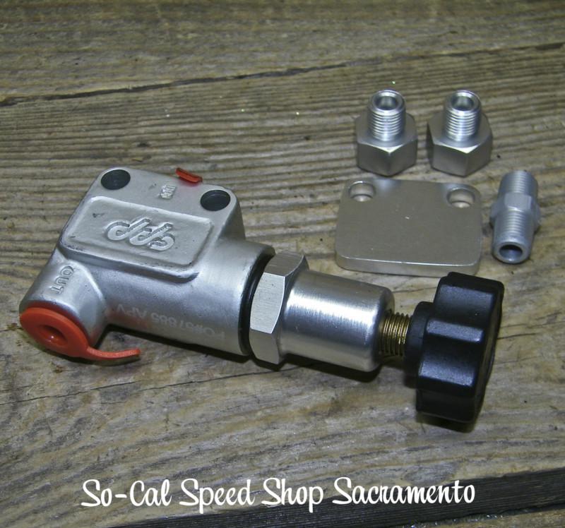 Cpp adjustable proportioning valve brakes hot rod rat street vintage style
