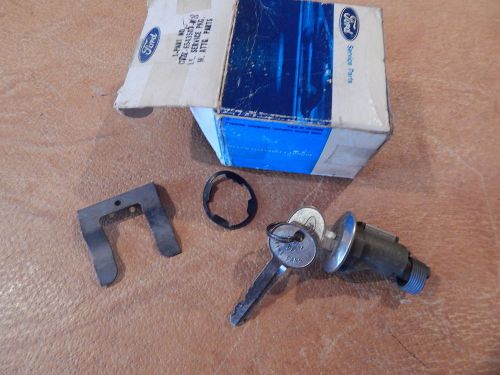 Nos mustang 67 68 trunk lock cylinder w/ keys 1967 1968