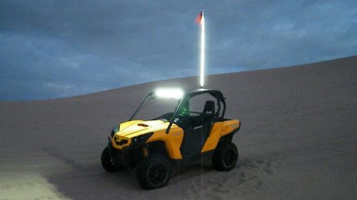 Tribal whips 6&#039; nightstalker xtreme led lighted whip atv utv sand dunes 6 colors