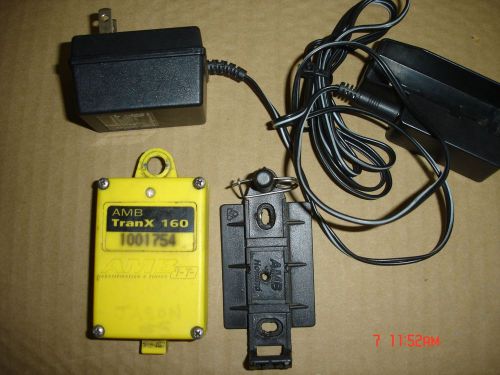 Amb transponder.  tran x 160 / kart transponder w/ charger &amp; holder