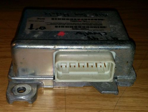 1997 - 1998 jeep grand cherokee air bag p5607706ab control module 39754c