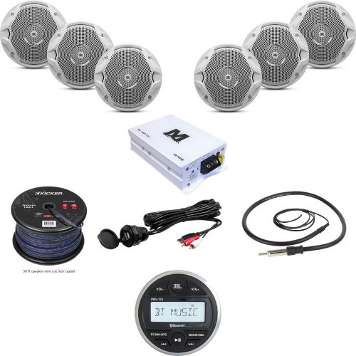 Sell JBL Marine Bluetooth USB Radio,AUX Interface,Amp,Antenna,6.5" JBL