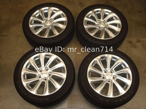 18" 10-15 buick lacrosse wheels tires rims oem factory alloy premium base regal