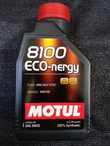 102782 motul 8100 1 liter 5w-30 eco-nergy engine oil
