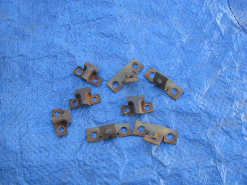 1958 edsel pacer ranger head light bezal clips 58 round up villiger