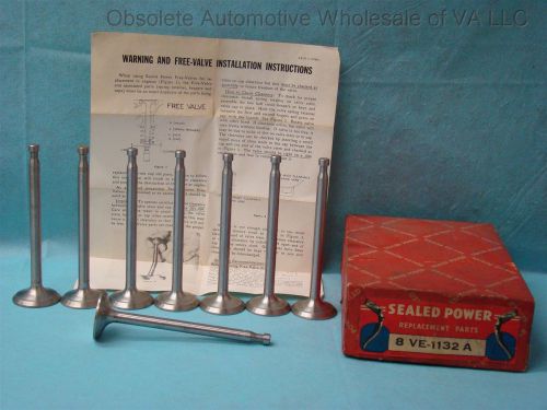1954 1955 ford truck 279 317 exhaust valve set 8 y-block v8 f800 f900 .003" over