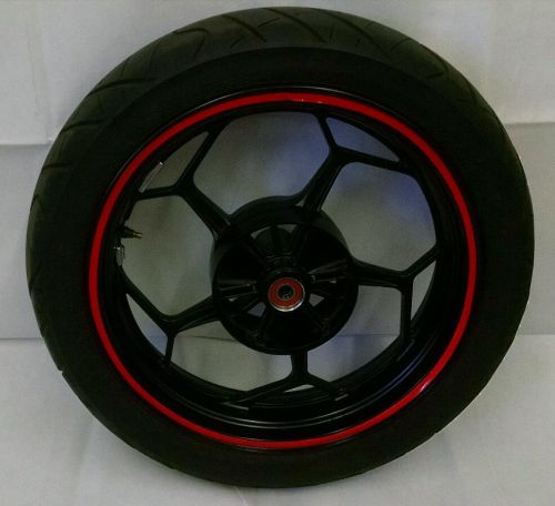 13 14 15 oem kawasaki ninja 300 ex300 rear wheel rim tire 2013 2014 2015
