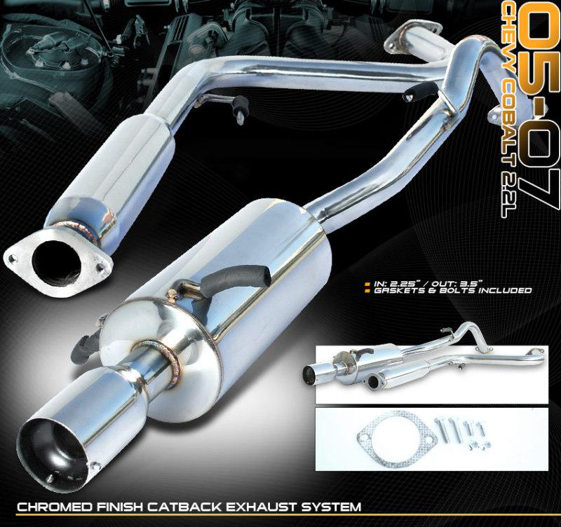 Sell 20052007 CHEVY COBALT CATBACK EXHAUST MUFFLER PIPE N1 STAINLESS