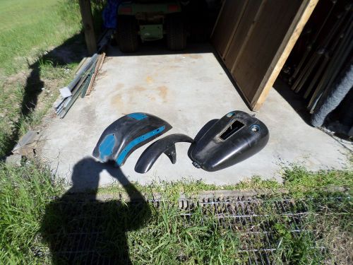 Harley deuce tank and fenders