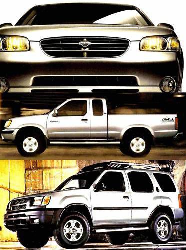 2000 nissan brochure-maxima-xterra-pathfinder-frontier