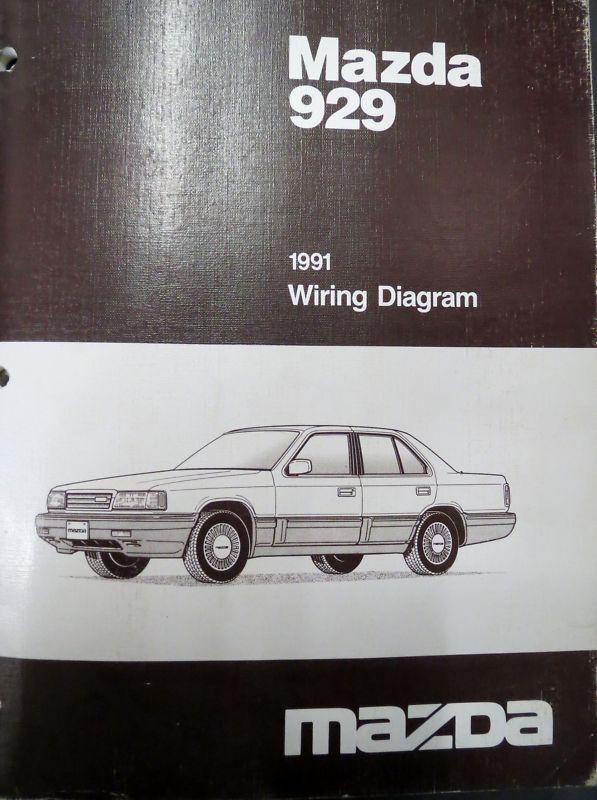 1991 mazda 929 wiring diagram manual