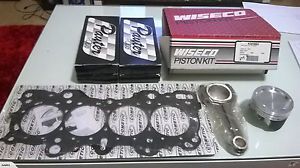 Acura/honda integra gsr b18c turbo engine kit pauter rods wiseco pistons cometic