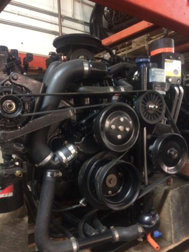 5.0 mercruiser tpi complete drop in motor ready to go marine engine i/o  inboard