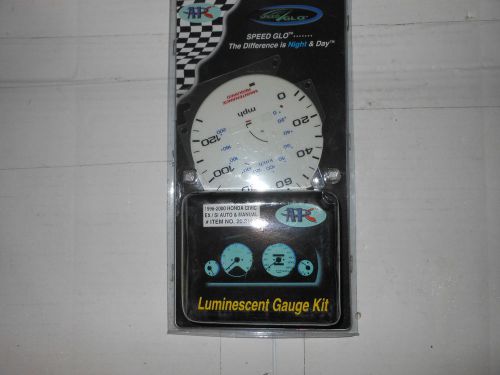 Apc #20.2101 luminescent gauge panel kit--1996 to 2000 honda civic ex/si