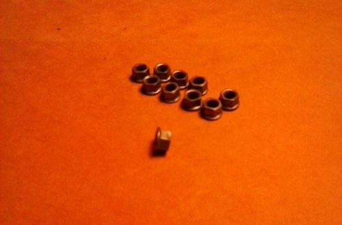 Ms21042l3 10-32 flanged head locking aircraft nuts - pack of 10