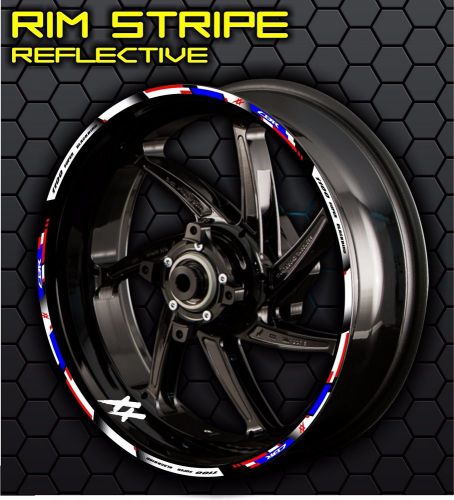 Honda cbr 1100 xx super blackbird rim stripe reflective  wheel decal tape