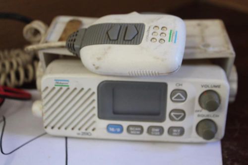 Shakespeare 25 watt se-2510 vhf marine radio boat radio works