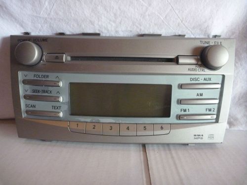 07 08 09 toyota camry radio cd mp3 face plate replacement 86120-06181 11832