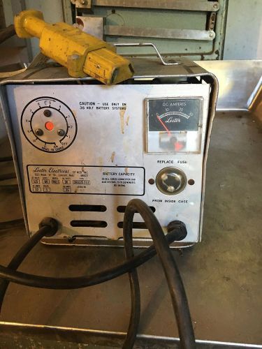 Lester 36 volt golf cart  battery charger/ cushman