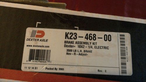 Dexter axle nev-r-adjust 10" x 2.25" electric brake lh k23-468-00
