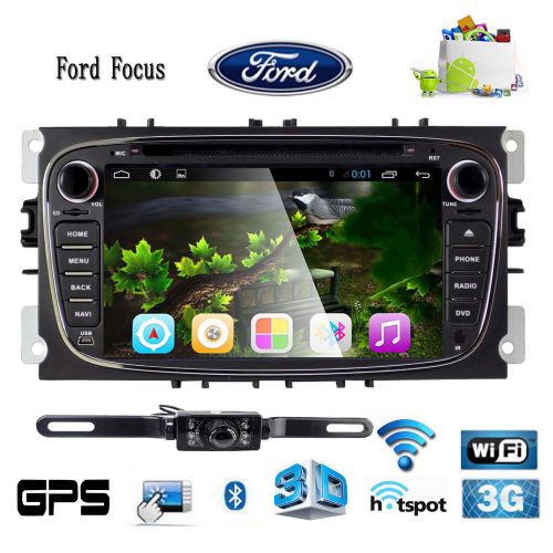 7" 2din car stereo dvd gps navi radio player for ford focus mondeo s-max galaxy