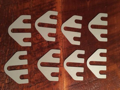 Corvette t-top 8 piece spade shim kit, 1968-1982