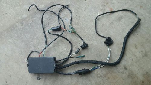 V4 johnson/evinrude trim tilt cowling switch 583803 and relay box / harness