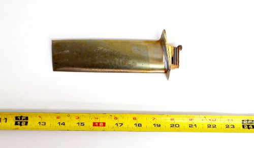 Vintage nos airplane 50 turbine engine blades 1950's steampunk art p/n 223402n9