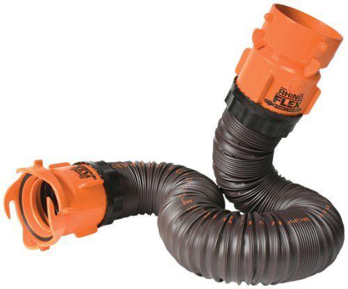 Rhinoflex 5' rv sewer hose extension kit with coupler camco 39765
