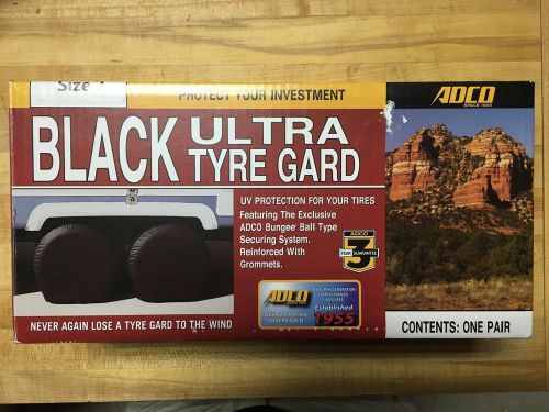 Adco products rv tyre gard tire covers 30&#034;-32&#034; black 3972