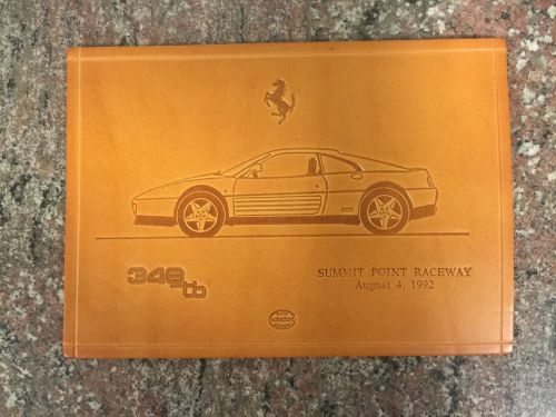 Ferrari 348 tb schedoni leather print