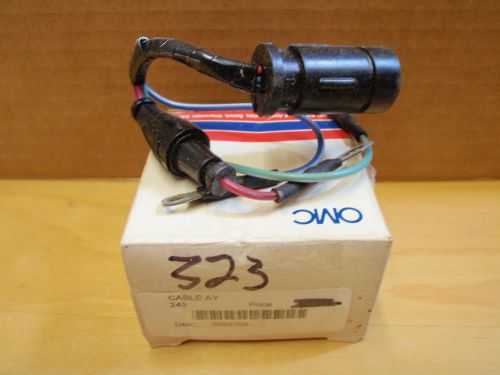 Omc cable asy trim &amp; tilt 0985704 item#323